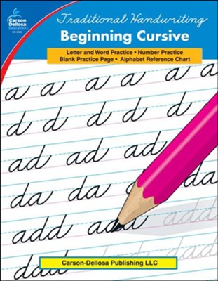 Traditional Handwriting: Beginning Cursive, Grades 1 - 3  - 