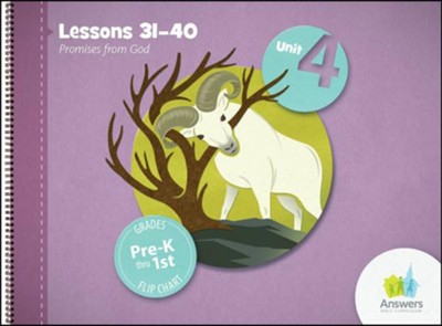 Answers Bible Curriculum PreK-1 Unit 4 Flip Chart (2nd Edition)  - 