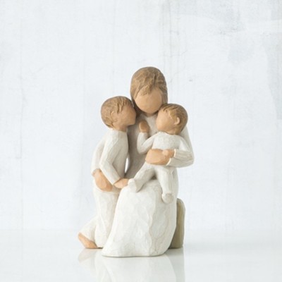 Quietly Encircled By Love, Mother and Children, Willow Tree &reg;   -     By: Susan Lordi
