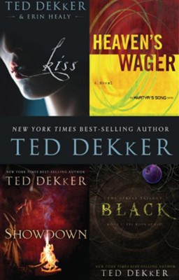Dekker 4-in-1 Bundle: Black, Showdown, Heaven's Wager & Kiss - eBook  -     By: Ted Dekker
