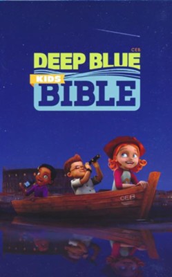 CEB Common English Bible Deep Blue Kids Bible-imitation leather, Classic Navy  - 