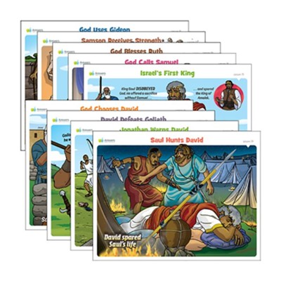 Answers Bible Curriculum Grades 2-5 Unit 8 Lesson Theme Posters (2nd Edition)  - 