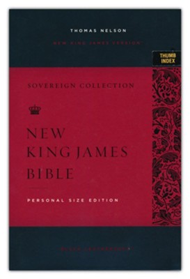 NKJV Personal-Size Reference Bible, Sovereign Collection--soft leather ...