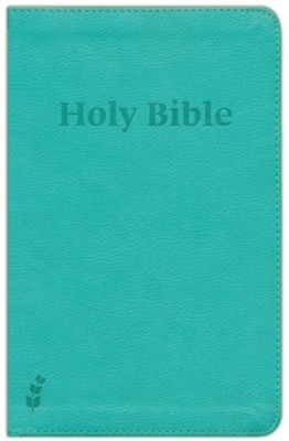 ERV Holy Bible--soft leather-look, teal: 9781628267884 - Christianbook.com