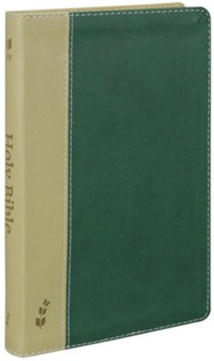 Holy Bible Easy to Read Version (ERV) English Green/Tan (Duotone)  - 