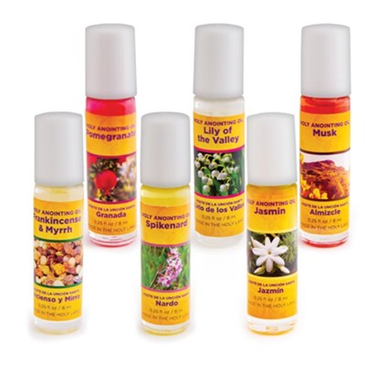 Assorted Holy Anointing Oil 6 pack Assortment #3   - 