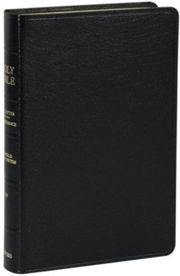 Old Scofield Study Bible Classic Edition, KJV, Bonded Leather black  - 