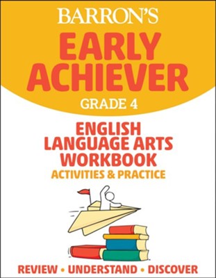 Barron's Early Achiever Grade 4 English Language Arts Workbook  - 