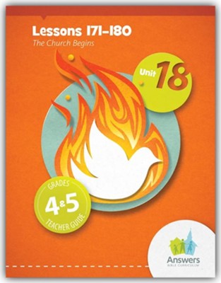 Answers Bible Curriculum Grades 4-5 Unit 18 Teacher Guide (2nd Edition)  - 