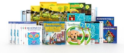 BJU Press Complete Grade 2 Homeschool Kit   - 
