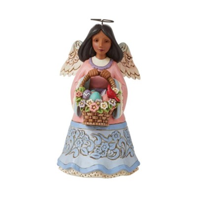 Basket of Easter Blessings Figurine Black  -     By: Jim Shore
