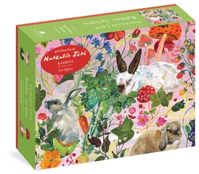 Rabbits Puzzle, 500 Pieces  -     By: Nathalie L&#233t&#233
