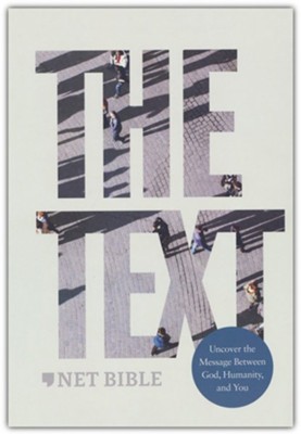 NET, The TEXT Bible, Paperback, Comfort Print  - 