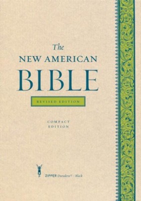 The New American Bible, Compact, Black Duradera with Zipper, Revised Edition  - 