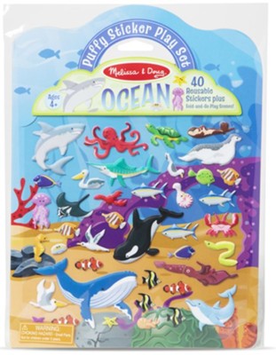 Ocean Puffy Sticker Playset   - 