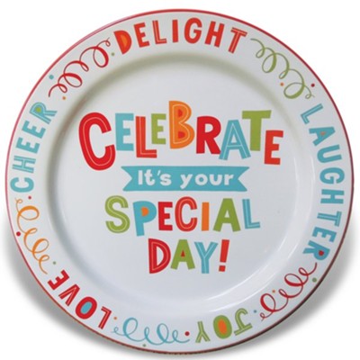 Birthday Party Special Congratulatory Ceramic Plate Today Is My Special Day 