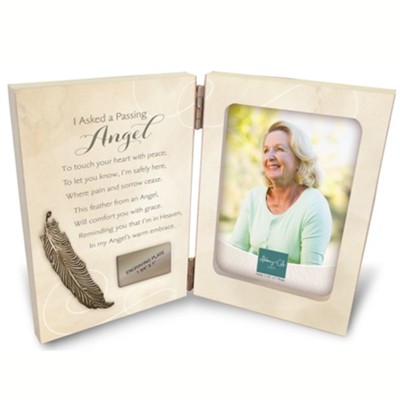 I Asked A Passing Angel Photo Frame   - 