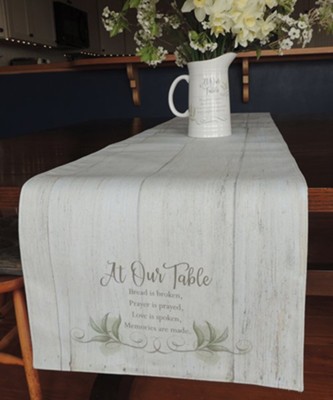 At Our Table Table Runner, 72&#034  - 