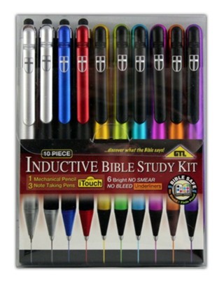 Inductive Bible Study Kit, 10 pieces   - 