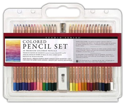 Studio Series Colored Pencil Set (Set of 30): Peter Pauper Press ...