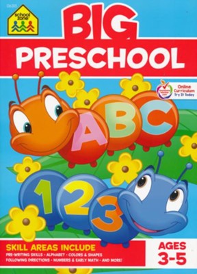 Big Preschool Workbook   - 