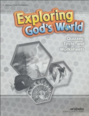 Exploring God's World Quizzes, Tests & Worksheets - Christianbook.com