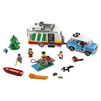 lego van and caravan