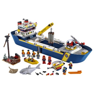 lego city container ship