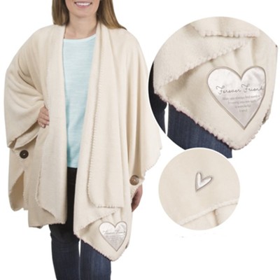 Forever Friend Plush Shawl  -     By: Comfort Collection
