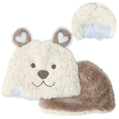 Baby Bear Hat, Baby Boy  -     By: Comfort Collection

