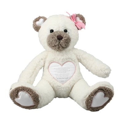 Baby Girl Comfort Bear  -     By: Comfort Collection
