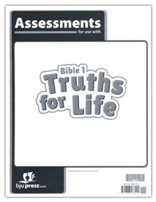 Bible Grade 1: Truths for Life Assessments   - 