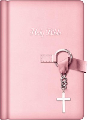 NKJV Simply Charming Bible, Pink  - 