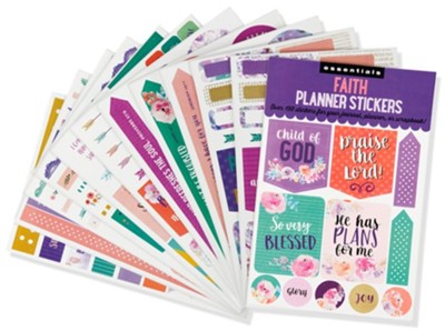 Essentials Faith Planner Stickers: 9781441328724 