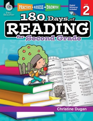 180 Days of Reading for Second Grade: Practice, Assess, Diagnose - PDF Download  [Download] -     By: Christine Dugan
