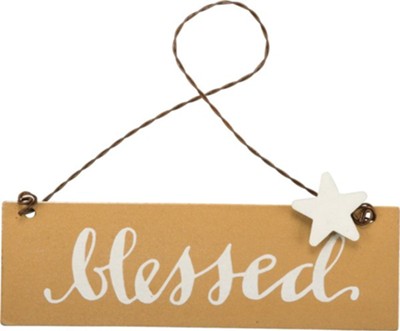 Blessed, Star, Ornament  - 