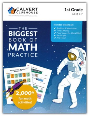 The Biggest Book of Math Practice for 1st Grade   - 