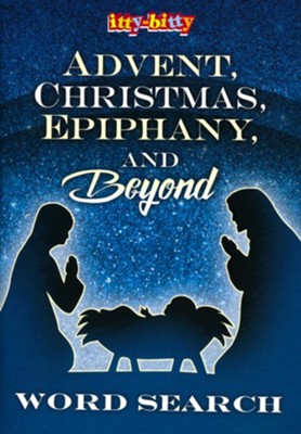 Advent, Christmas, Epiphany & Beyond Itty Bitty Word Search  - 