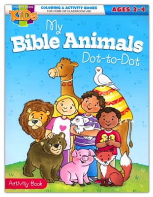 My Bible Animals Dot-To-Dot Activity Book  - 