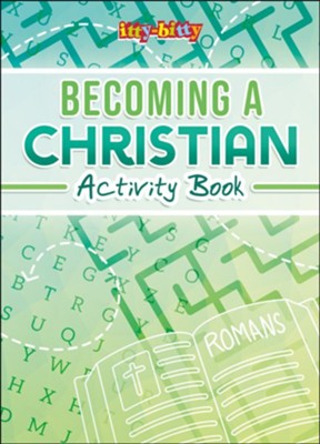 Becoming a Christian Itty Bitty  Activity Book  - 