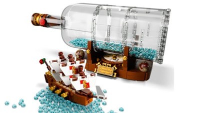 ship in the bottle lego