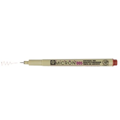 PIGMA Micron 005, Ultra Fine Bible Note Pen/Underliner, Brown 