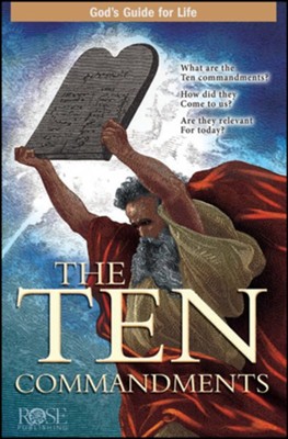 Ten Commandments pamphlet: 9781596360617 - Christianbook.com