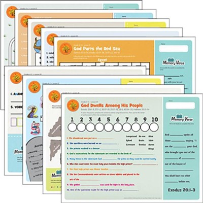 Answers Bible Curriculum Grades 4-5 Unit 6 Take Home Sheets (1 Pack; 2nd Edition)  - 