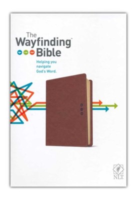 The NLT Wayfinding Bible, Brown/Tan LeatherLike  -     By: Doris Rikkers, Jeannette Taylor
