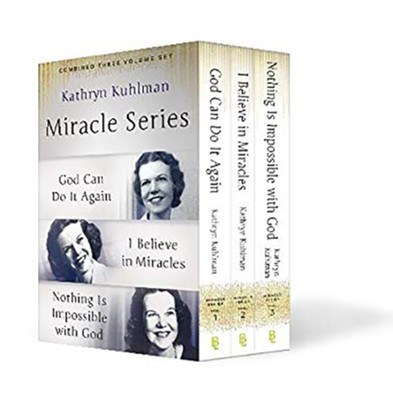 Kathryn Kuhlman Miracle Box Set: I Believe In Miracles / God Can Do It Again / Nothing Is Impossible With God  -     By: Kathryn Kuhlman
