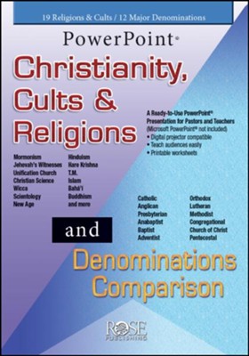 Christianity, Cults & Religions/Denominations Comparison--2-in-1 PowerPoint Presentation  - 