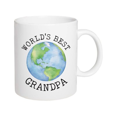 World's Best Grandpa White Mug