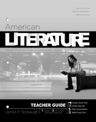 American Literature (Teacher's Edition) - eBook  -     By: James Stobaugh
