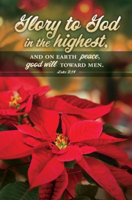 Glory To God In the Highest (Luke 2:14) Bulletins, 100 - Christianbook.com